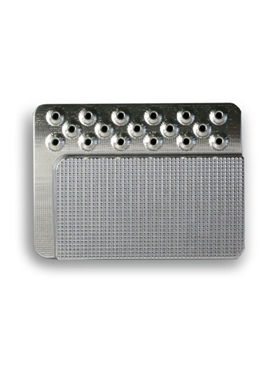 BAG-6197 Goolsby Edge Automatic Brake Pedal Pad Aluminum Finish