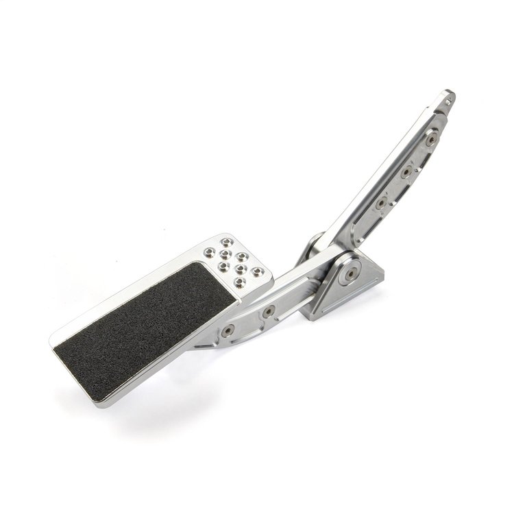 BAG-6203 Throttle Pedal Assembly, Goolsby Edge Edition, w/Grip Tape, Billet Aluminum