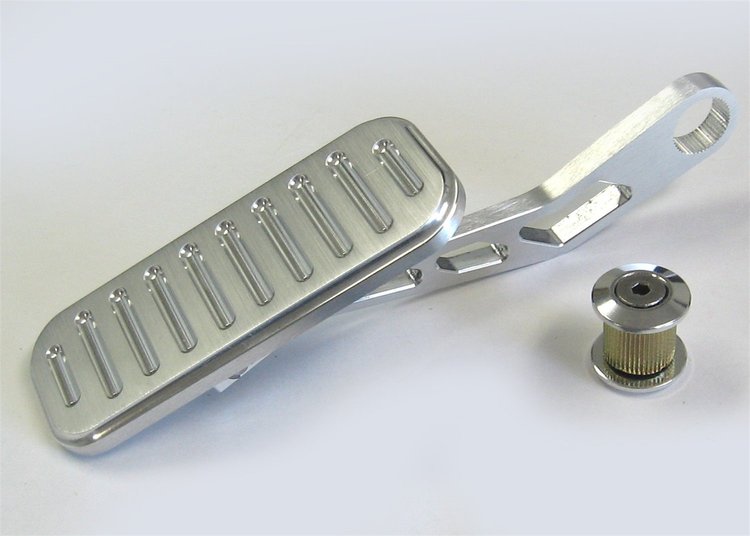 Drive-By-Wire Throttle Pedal XL Series Pedal Pad 2" x 5"