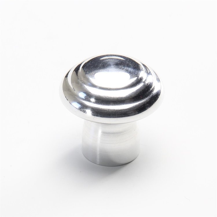 DK-011C Dash Knob, 3/16 in. Size, Lucille Style, Chrome