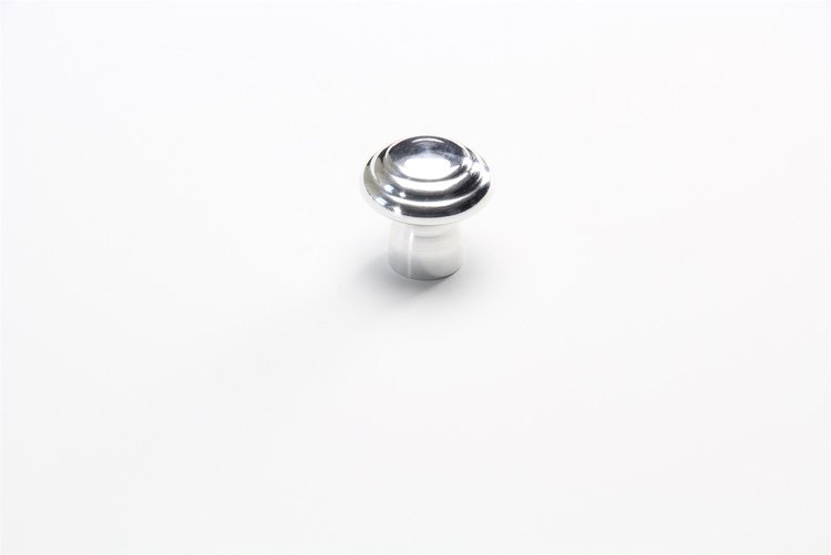 DK-011P Dash Knob, 3/16 in. Size, Lucille Style, Polished