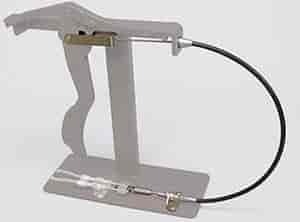 Parking Brake Connector Cables For Original Factory Under-The-Dash Hand Brakes Black Housing 96 in.