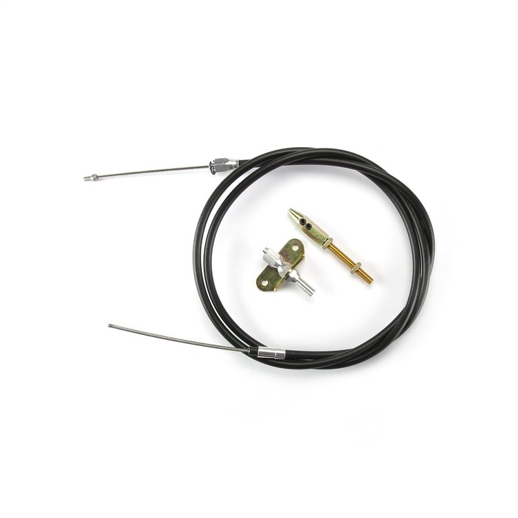 EC-8001U Connector Cable for Under-the-Dash Foot Operated / Hand Operated Emergency Brake Black Housing