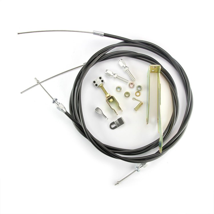 EC-81TU Transmount Emergency Brake Cable Kit Ford Explorer & Wilwood Disc w/Int. Drum E-Brake