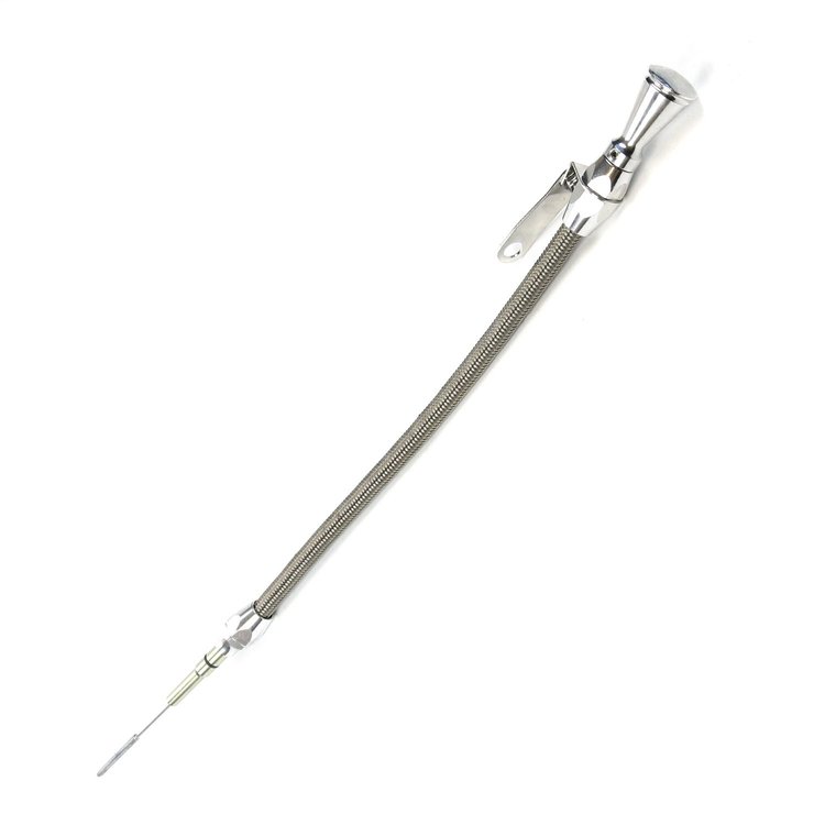 ED-5041 Flexible Engine Dipstick, Brite, High Tech, Engine Oil, Stainless Steel Outer Housing, GEN 4 LS, Passenger Side