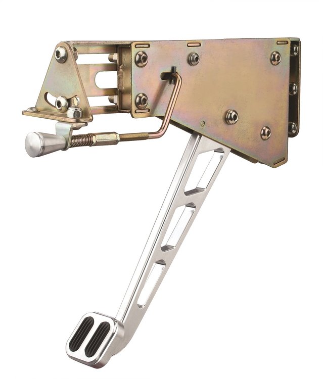 EFB-9003 Under-the-Dash Foot Operated Emergency Brake Windowed Arm
