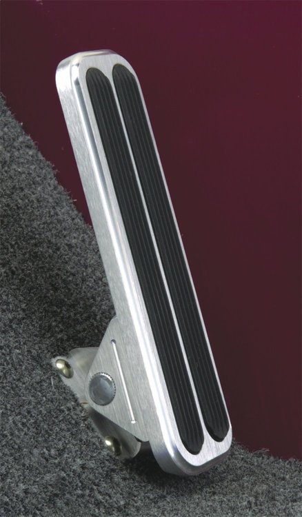 FMG-6098 Eliminator Floor Mounted Gas Pedal Rubber Insert Design Pad