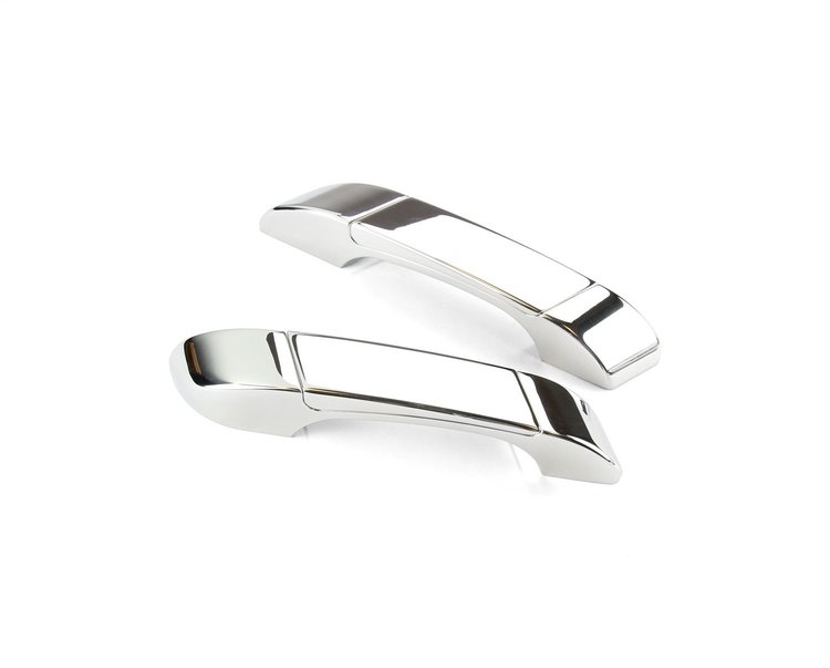 GSE-2156 Interior Door Pull, Goolsby Edition, Smooth Insert, Standard Size, Billet Aluminum, Pair, Polished