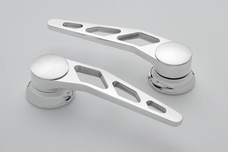 IDH-2009 Polished Billet Aluminum Door Handle GM & Ford 1949-Up
