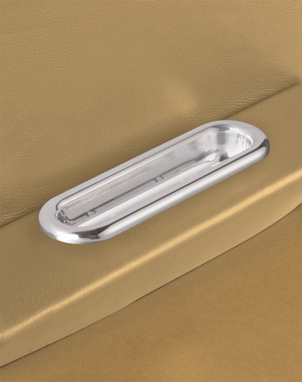 IDP-2005 Oval Shape Arm Rest Door Pulls Polished Finish 2/pkg