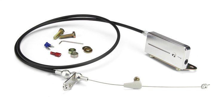 KD-2400U GM TH400 Stainless Steel Kickdown Cable Kit Black