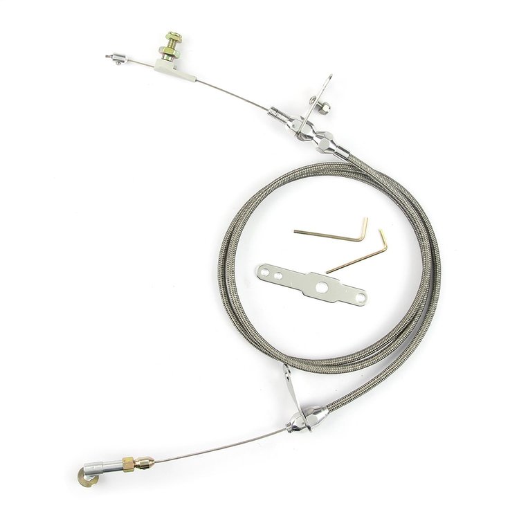 Blower Drive Hi-Tech Kickdown Cable For Chrysler 727 Stainless Steel Housing