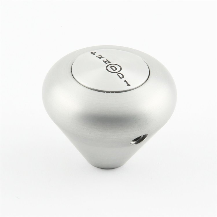 SK-6847 Auto Transmission Shifter Knob, For Lokar Shifters Only, Ford AOD/AODE/4R70W, Billet Aluminum, Mushroom, Brushed