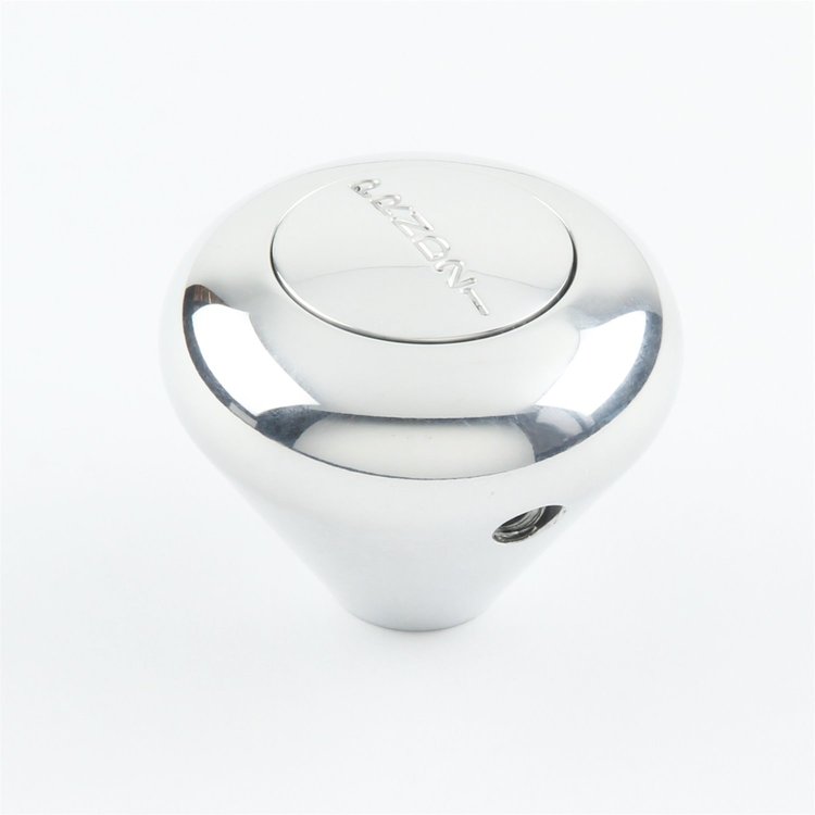 350 POLISHED BUTTON W/MUSH KNOB