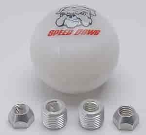Speed Dawgr White Shift Knob