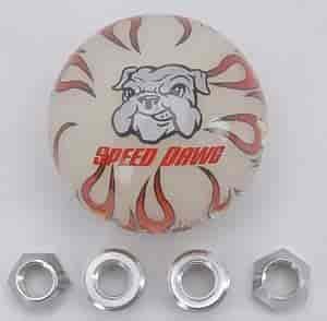 Speed Dawgr White Flame Shift Knob
