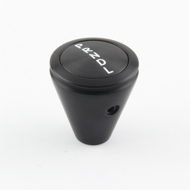 SK-6909 Auto Transmission Shifter Knob, For Lokar Shifters Only, GM Powerglide, Billet Aluminum, Lokar HiTech, Black