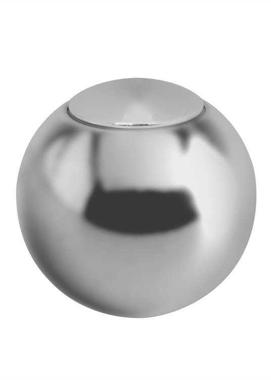 SK-6922 Solid Round Shifter Knob - With Plain Button 2" Diameter