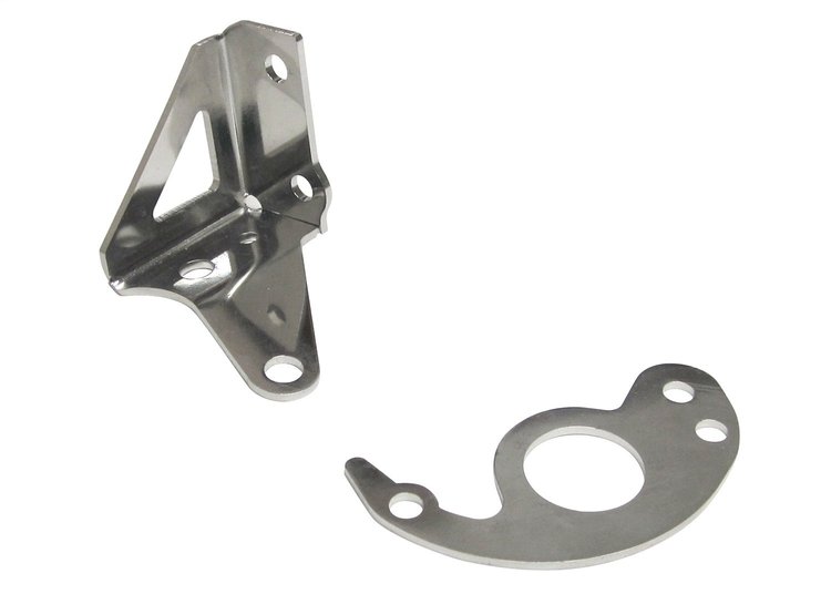 Throttle and Kickdown Cable Bracket for Edelbrock Pro-Flo XT EFI [Stainless Steel]