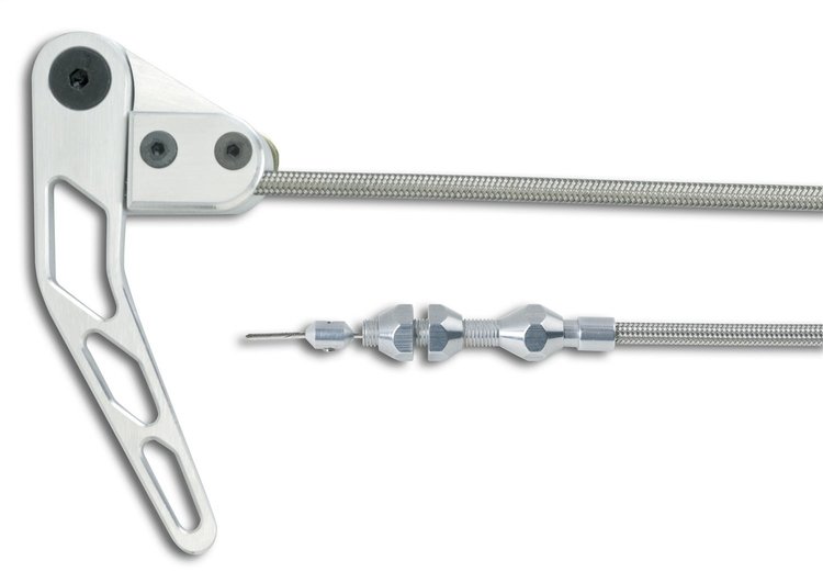 TR-1200HT Trunk-Release Cable Kit Brushed Aluminum Handle Assembly