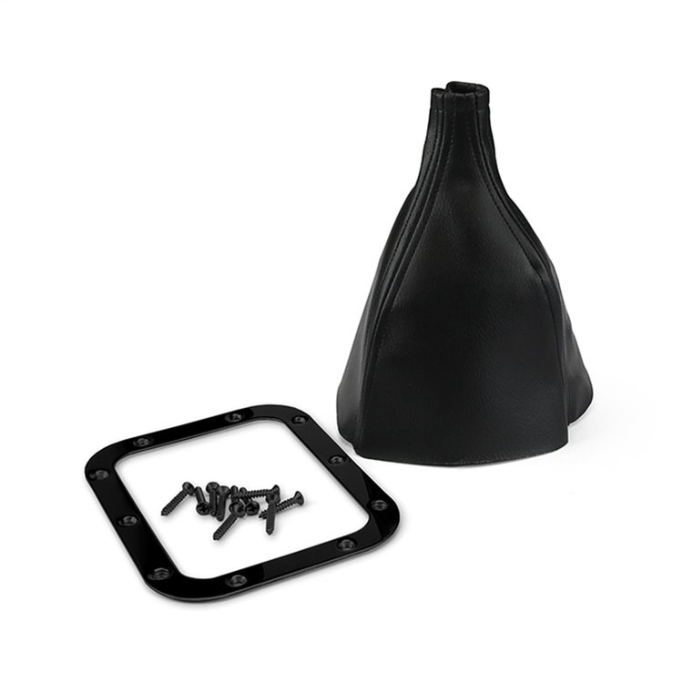 X70-FMB Rectangular Shifter Boot and Ring Set Stainless Steel Ring