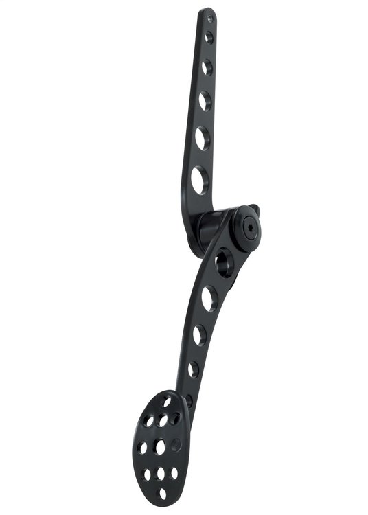 XBAG-6151 Lakester Steel Throttle Pedal Assembly Midnight Series, Black Finish