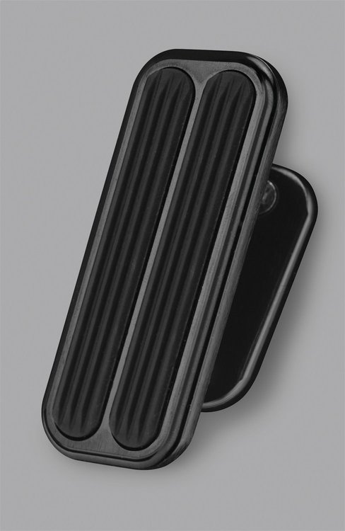 BLACK FOOT REST RECT. PAD W/INSERT