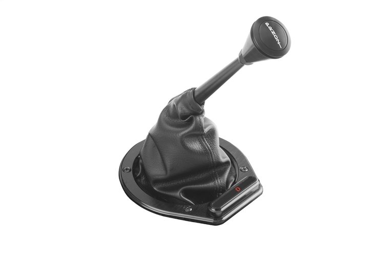 BLACK HORIZONTAL ROUND LED BOOT INDICATOR WITH BOOT 700-R4/4L60/4L60E/4L80E/200-4R