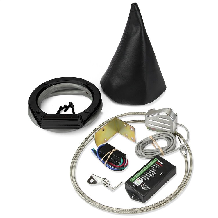 BLACK HORIZONTAL ROUND LED BOOT INDICATOR WITH BOOT KIT 350/400