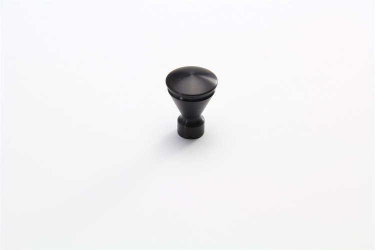 XDK-006 Dash Knob, 3/16 in. Size, Hi-Tech Style, Black