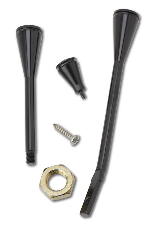 XDUK-2200 3-Piece Seamless Steering Column Dress Up Kit Black Anodized