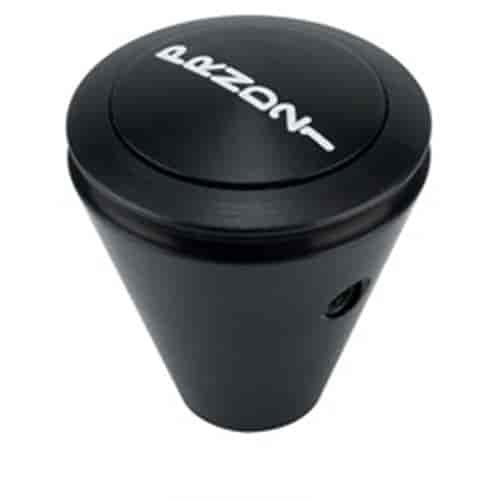 Black Floor Mount Shifter; 10 in. Lever; Black Lokar Shift Knob; For 700 Transmission; Incl. Lever;