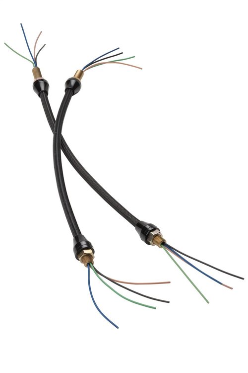 XHL-1900 Headlight Braid Kit Black Anodized Finish