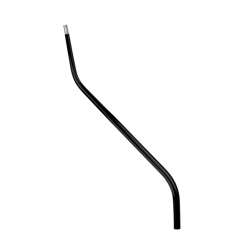XRLK-69015 Lever Conversion Kit, 23 in. Double Bend Lever, No Bottom Threads, Black Finish