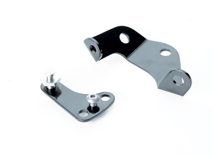 XTCB-40LT4 Throttle/Kickdown Cable Mounting Bracket, Incl. Arm/Hardware, Black Stainless Steel