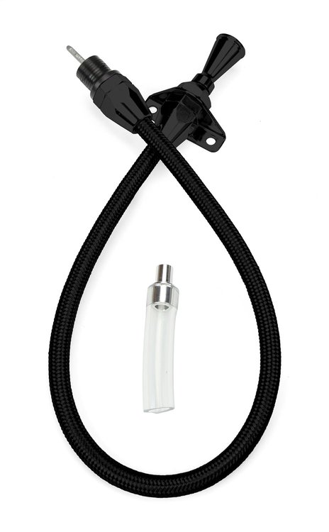 XTD-3AODFM36 Hi-Tech Flexible Braided Stainless Transmission Dipstick Ford AOD/4R70W/AODE