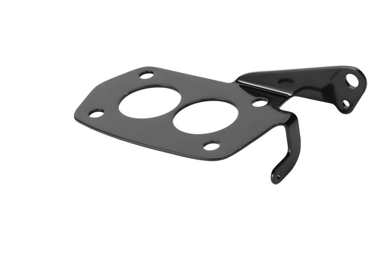 BRACKET THROTTLE ROCHESTER TRI POWER BLACK FINISH STAINLESS STEEL