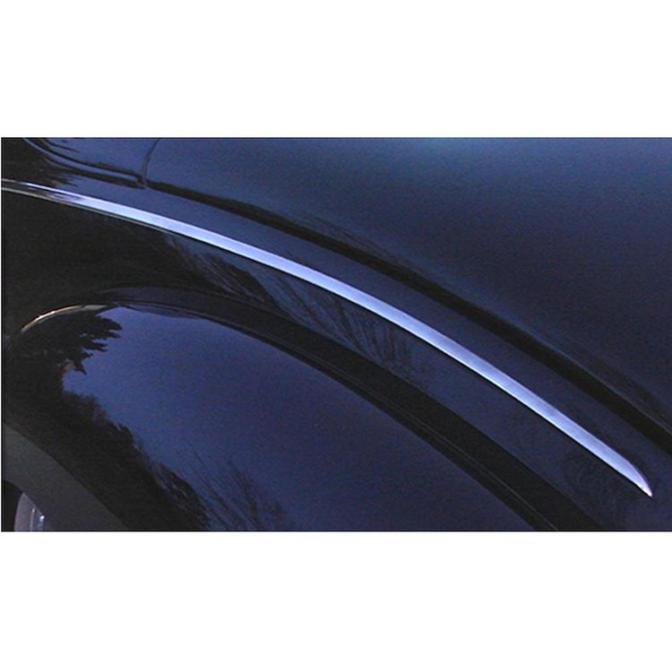 ETK-1 Exterior Trim Kit, Billet Aluminum, Smooth, Polished Finish, Incl. 2 8 ft., 2 6 ft., 2 4 ft. Pieces, 3M Adhesive Backing