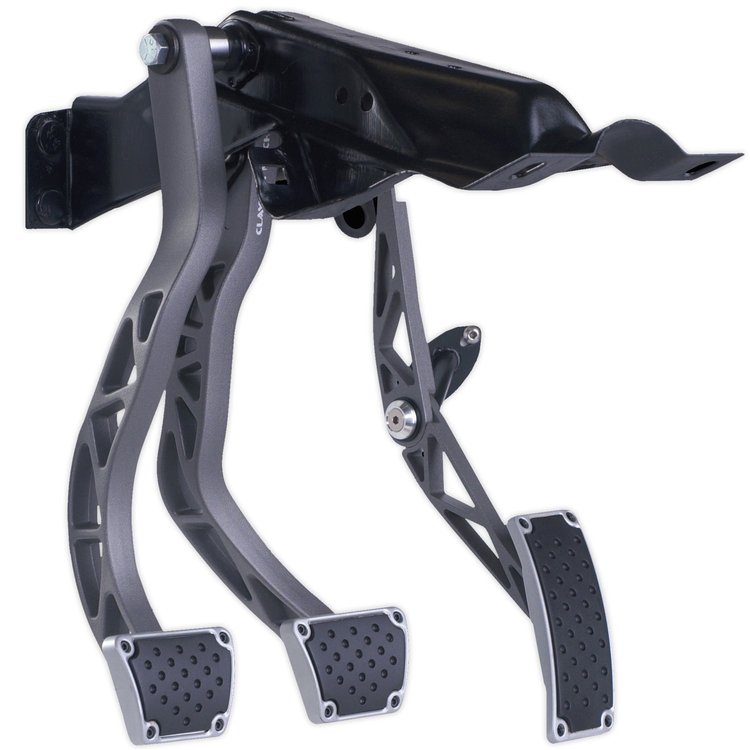 MCP-A1-M Accelerator / Brake / Clutch Pedal Set, Incl. Arms For Brake, Clutch, w/Throttle Pedal Assembly, Gray