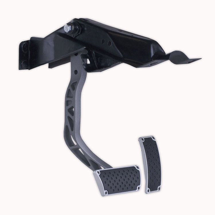 MCP-A3-A Accelerator and Brake Pedal Set, Incl. Arm For Automatic Brake, w/Throttle Pedal Assembly, Gray