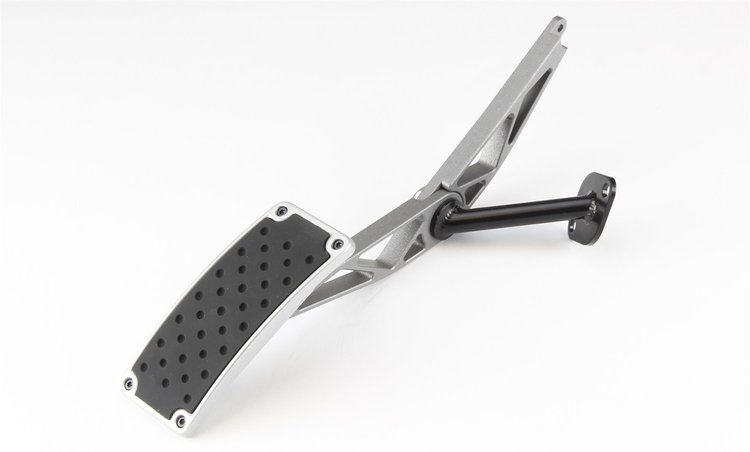 MCP-P8 Accelerator Pedal Assembly, Billet Aluminum, Gray