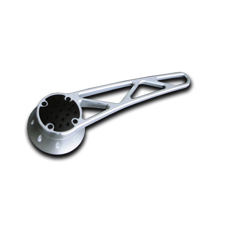 PT-202 Door Handle, Front, Cast Aluminum, Gray Truss Style, 1949 And Later GM And Ford, Sold As Pair