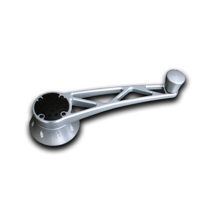 PT-203 Window Crank Handle, Cast Aluminum, Gray Truss Style, 1949 And Later GM And Ford, Sold As Pair