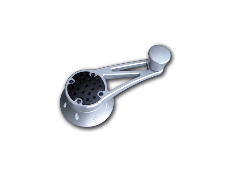 PT-204-EG Vent Window Crank Handle, Gray Truss Style, Early GM Pre 1949, Sold As Pair