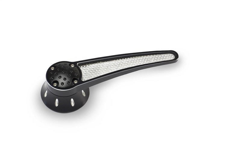 PT-302-EG Door Handle, w/Mesh Insert, Black, Early GM Pre 1949, Sold As Pair
