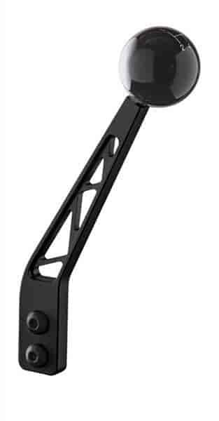 SH-205-10 Shifter Lever, Manual, 10 in., Hurst, Tremec, TKO-500, TKO-600, T-56, Black Anodized, Truss Shifter