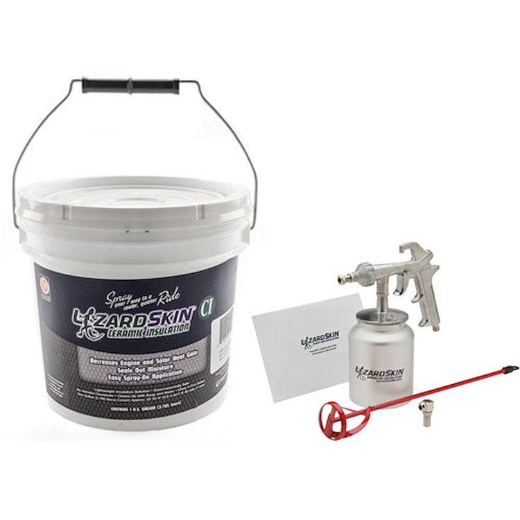 Ceramic Insulation And Gun Kit Includes: White Ceramic Insulation (1 Gallon)