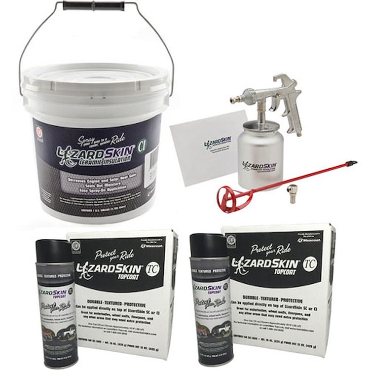 Ceramic Insulation And Gun Kit Includes: Black Ceramic Insulation (1 Gallon)