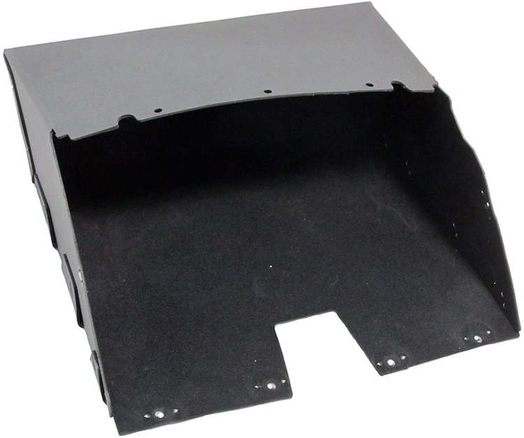 1970-74 BUICK SKYLARK GLOVEBOX W/CLIPS W/O AC