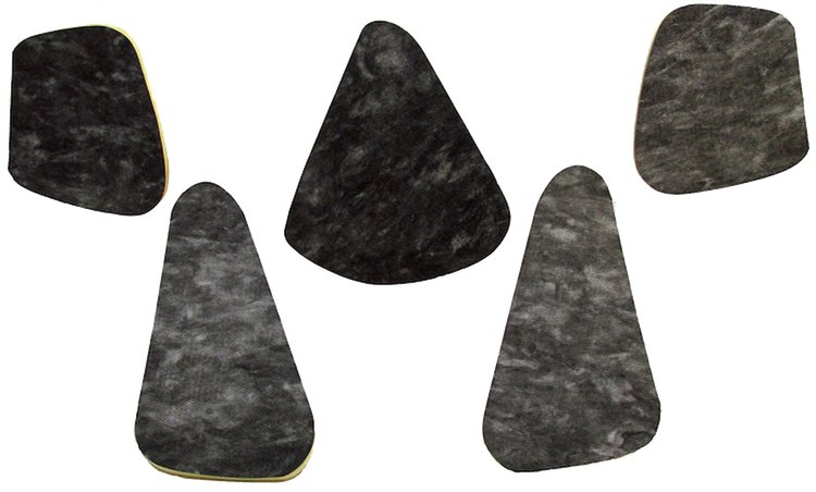 1964-67 BUICK SKYLARK HOOD INSULATION 5PCS